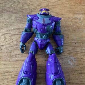 Sexy SuperShero Purple & Gray Battle Mech Action Figure